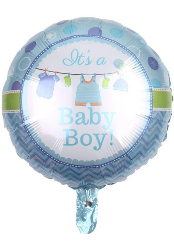 Baby Boy Foil Balloon 18 Inch 1010