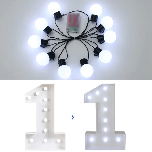 Giant Number Filling Box