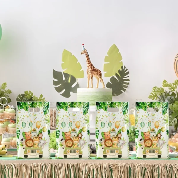 Animals Loot Bags for Birthday 10Pcs