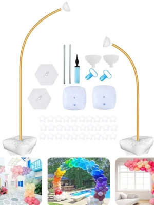 Reusable Metal Balloon Stand Set