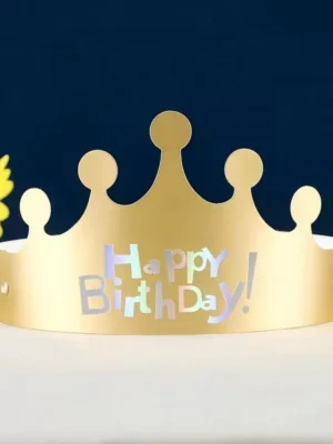 Folding Adjustable Birthday Crown