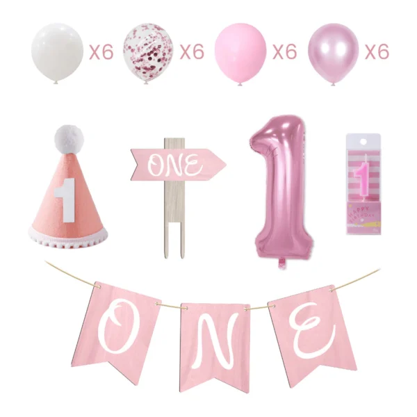 1st Birthday Decorations for Girls