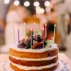 Multi Colored Birthday Cake Candles
