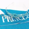 Blue Princess Crown and Birthday Sash Set
